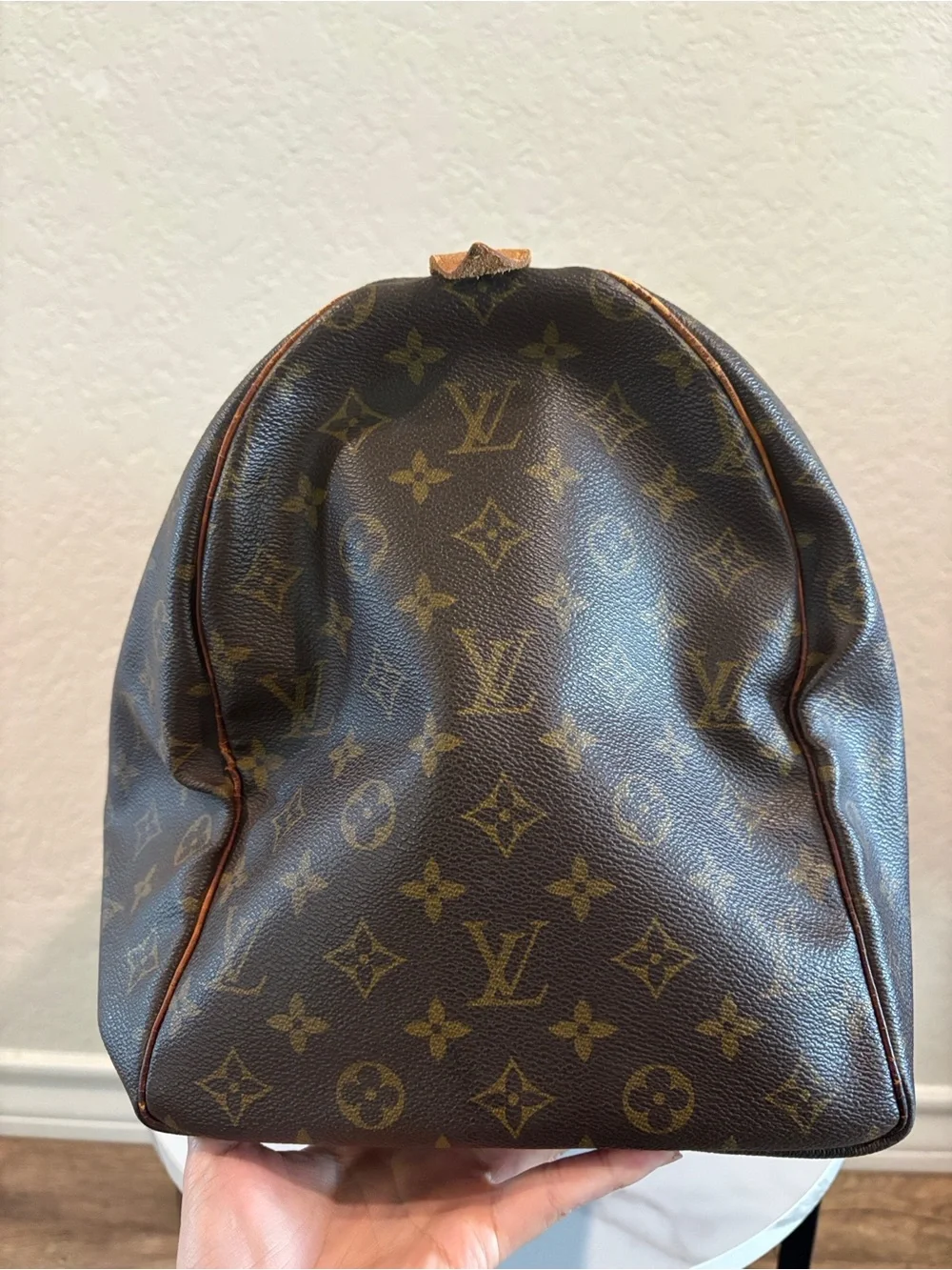 Louis Vuitton Keepall 50 Brown Monogram Boston Duffle Bag - Picture 5 of 15